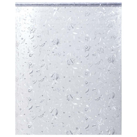 Vidaxx film pour fenêtre motif floral mat 90x500 cm PVC