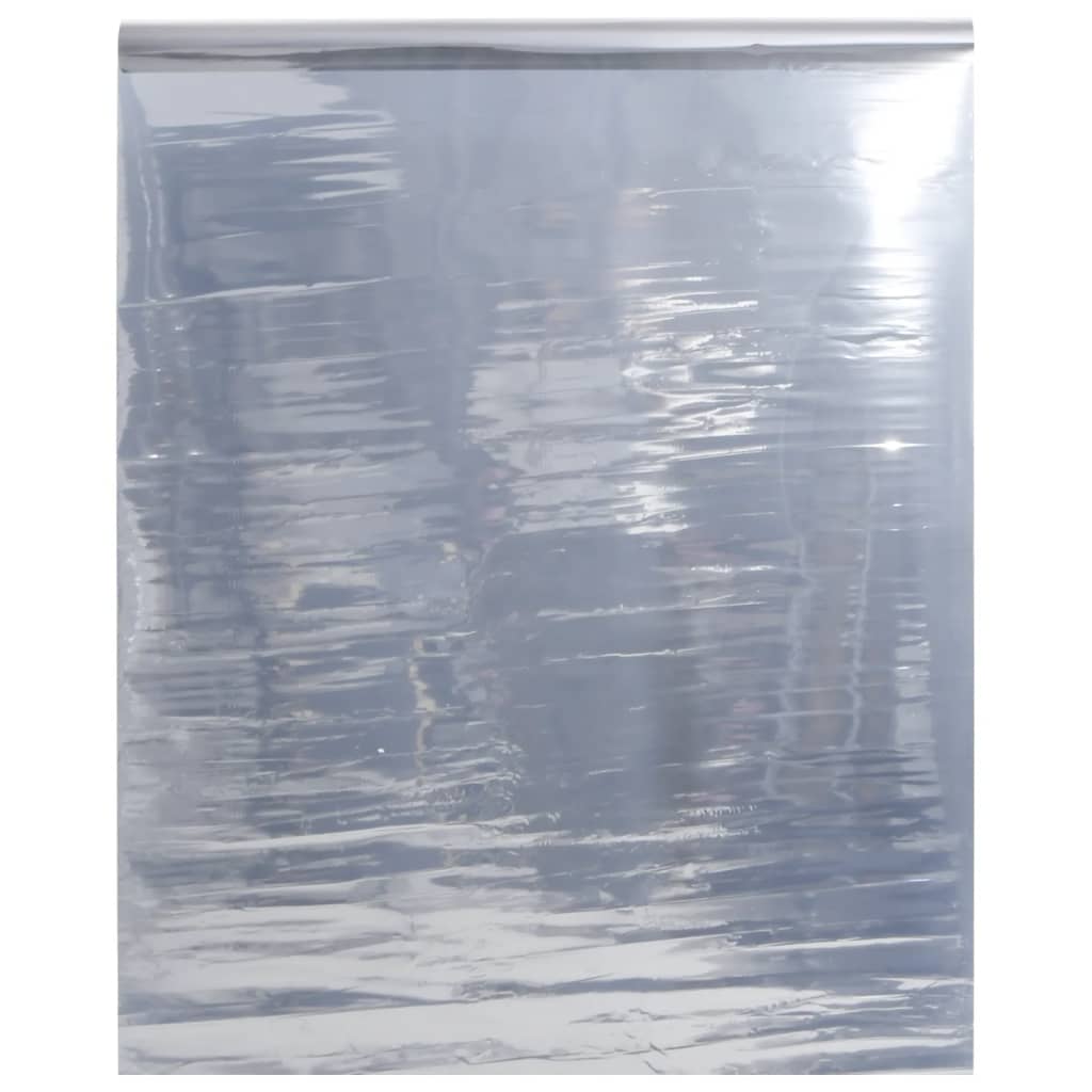 Vidaxl Sunstol Oil Static Reflekterer 45x500 cm PVC sølvfarvet