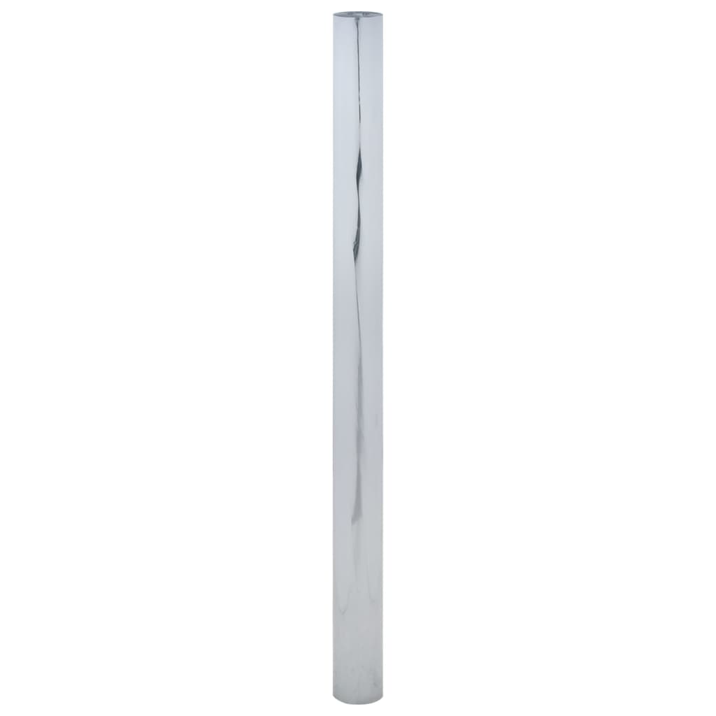 Vidaxx film solaire réfléchissant statique 60x500 cm PVC couleur argent