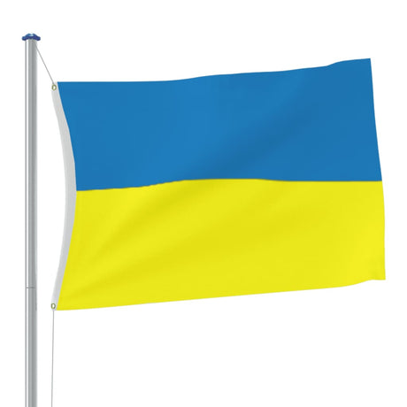 VidaXL drapeau Ukraine avec oeillets en laiton 90x150 cm