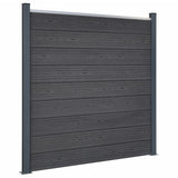 Vidaxl Panelu panelu ogrodzenia 180x186 cm HKC Gray