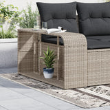 Vidaxl Storage Science 2 St Poly Rattan Gris clair