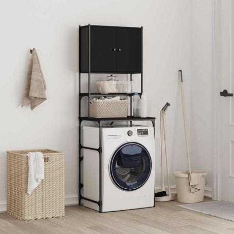 Vidaxx meuble lave-linge 68x48,5x194 cm noir