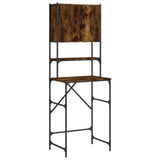 Vidaxx meuble lave-linge 68x48,5x194 cm chêne fumé
