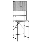 Vidaxx meuble lave-linge 68x48,5x194 cm chêne sonoma gris
