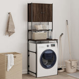 Vidaxx meuble lave linge 68x48,5x194 cm coloris chêne marron