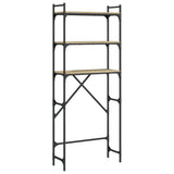 Vidaxx support pour machine à laver 67x25x163 cm bois fini couleur chêne sonoma