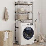 Vidaxx support pour machine à laver 67x25x163 cm bois fini couleur chêne sonoma