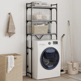 Vidaxx support pour machine à laver 67x25x163 cm bois fini gris sonoma