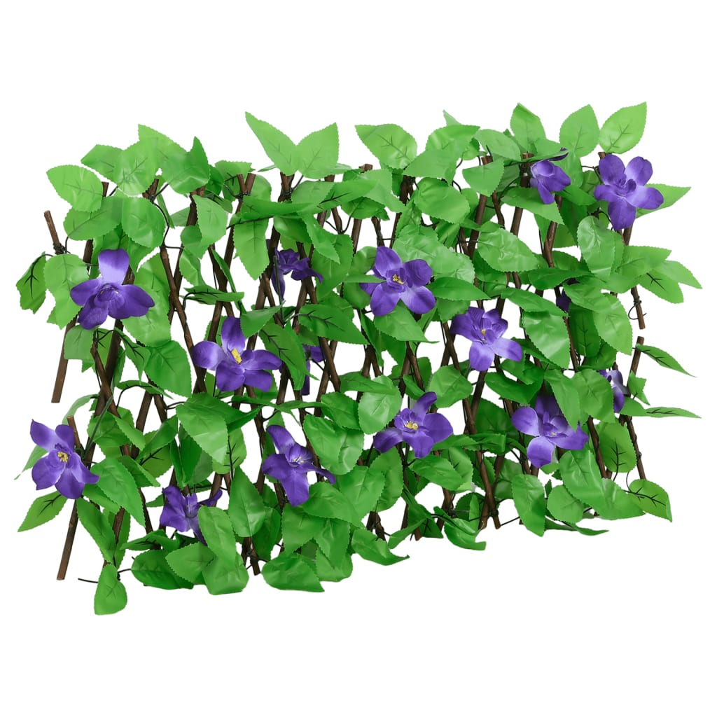 Vidaxx plante de lierre artificielle sur treillis extensible 180x20 cm vert