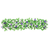 Vidaxx plante de lierre artificielle sur treillis extensible 180x20 cm vert