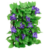 Vidaxx plante de lierre artificielle sur treillis 5 pcs extensible 180x20 cm vert