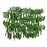 Vidaxx plante artificielle feuille de vigne sur treillis extensible 180x20 cm vert
