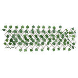 Vidaxx plante artificielle feuille de vigne sur treillis extensible 190x60 cm vert