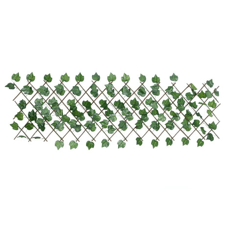 Vidaxx plante artificielle feuille de vigne sur treillis extensible 190x60 cm vert