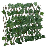 Vidaxx plante artificielle feuille de vigne sur treillis extensible 190x60 cm vert
