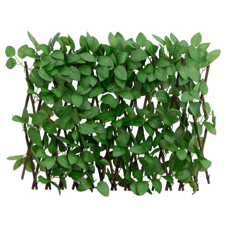 Vidaxx plante de lierre artificielle sur treillis 5 pcs extensible 180x30 cm vert