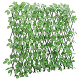 Vidaxx plante de lierre artificielle sur treillis 5 pcs extensible 180x65 cm vert