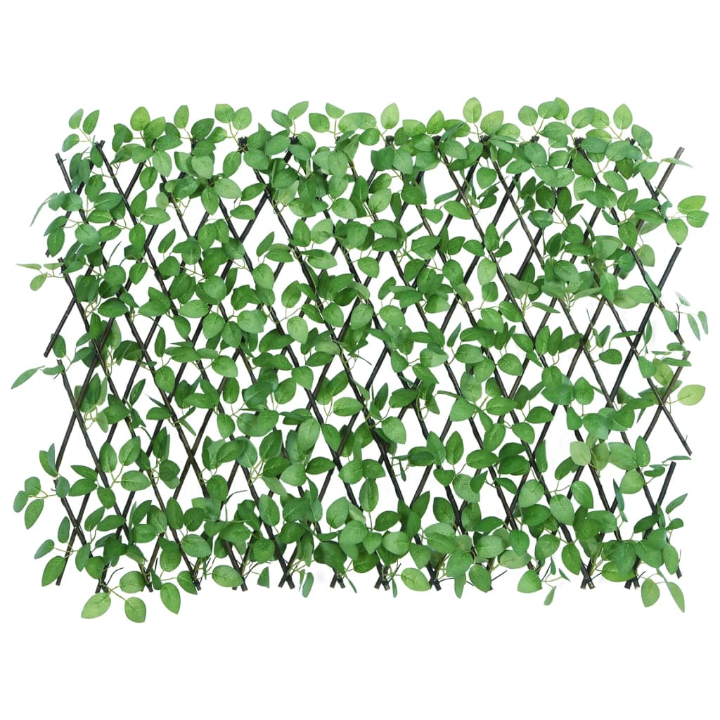 Vidaxx plante de lierre artificielle sur treillis 5 pcs extensible 180x65 cm vert