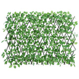 Vidaxx plante de lierre artificielle sur treillis 5 pcs extensible 180x65 cm vert