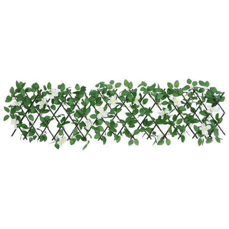 Vidaxx plante de lierre artificielle sur treillis extensible 180x30 cm vert