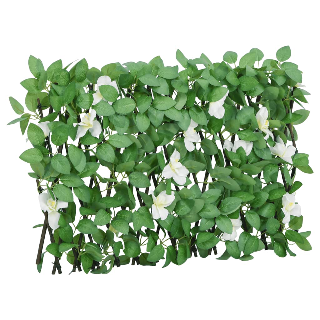 Vidaxx plante de lierre artificielle sur treillis 5 pcs extensible 180x30 cm vert