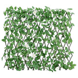 Vidaxx plante de lierre artificielle sur treillis 5 pcs extensible 186x30 cm vert