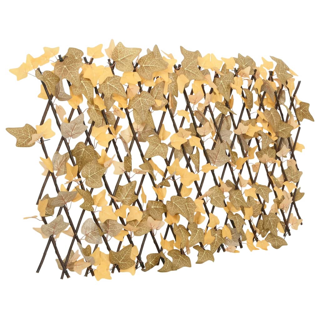 Vidaxx plante artificielle feuille d'érable sur treillis extensible 180x60 cm orange
