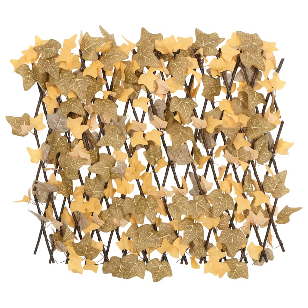 Vidaxx plante artificielle feuille d'érable sur treillis extensible 180x60 cm orange