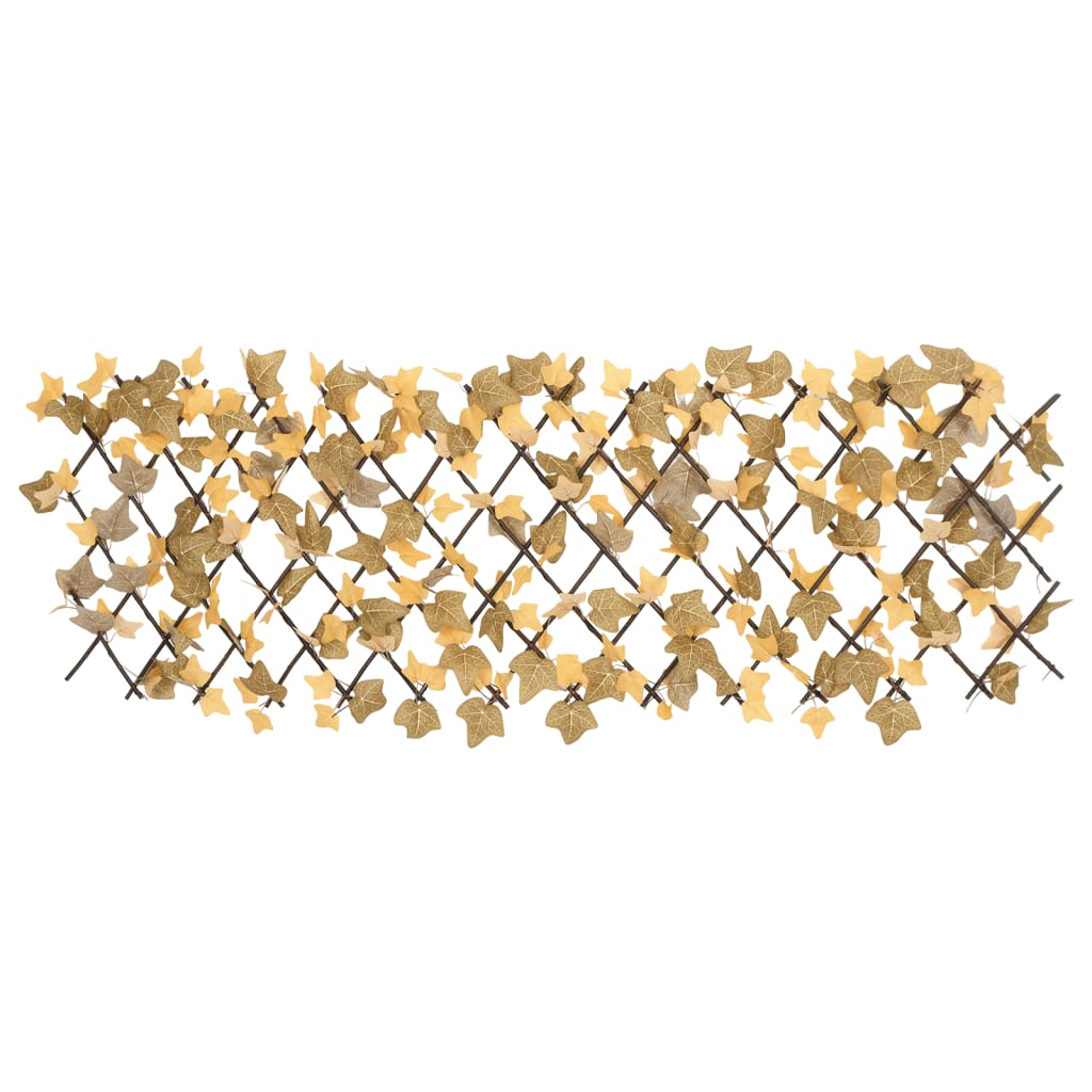 Vidaxx plante artificielle feuille d'érable sur treillis extensible 180x60 cm orange