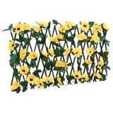 Vidaxl Ivy di pianta artificiale su latwerk extrable 180x20 cm giallo