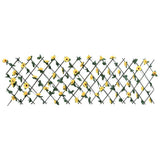 Vidaxx plante de lierre artificielle sur treillis extensible 180x60 cm jaune