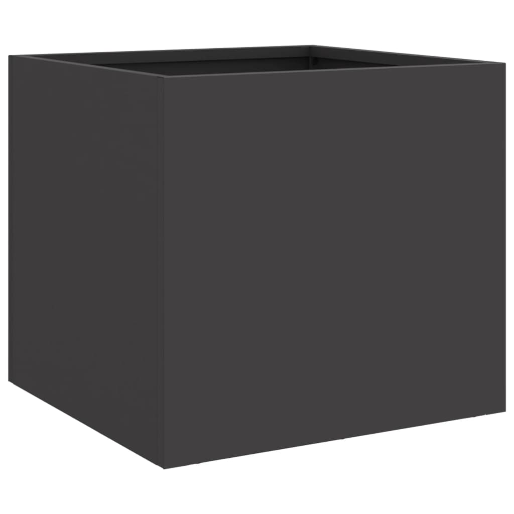 Vidaxx jardinière 32x30x29 cm acier noir