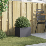 Vidaxx jardinière 32x30x29 cm acier anthracite