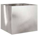 Vidaxx jardinière 32x30x29 cm acier inoxydable argenté