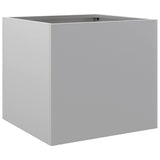 Jardinière Vidaxx 32x30x29 cm en acier galvanisé couleur argent