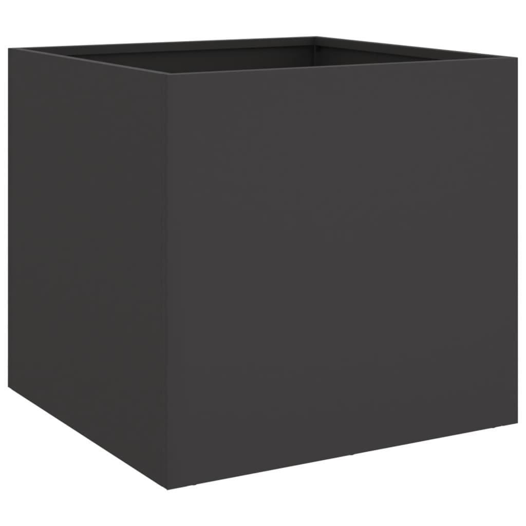 Vidaxl Planning Box 42x40x39 cm de acero negro