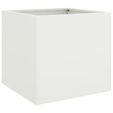 Vidaxx jardinière 42x40x39 cm acier blanc