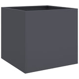 Vidaxl Planning Box 42x40x39 cm ocelový antracity -