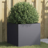 Vidaxl Planning box 42x40x39 cm steel anthracite -colored