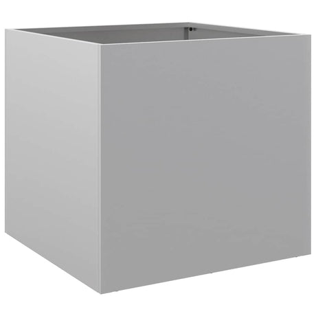 Jardinière Vidaxx 42x40x39 cm acier galvanisé couleur argent
