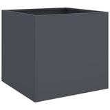 Vidaxl Planning Box 49x47x46 cm stål Antracitt -farget