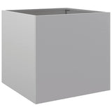 Vidaxx jardinière 49x47x46 cm acier galvanisé couleur argent