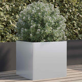 Vidaxx jardinière 49x47x46 cm acier galvanisé couleur argent