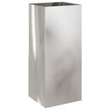 Vidaxx jardinière 32x29x75 cm acier inoxydable argenté