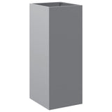 VidaXL Planter 32x29x75 cm Galvanized steel silver colored