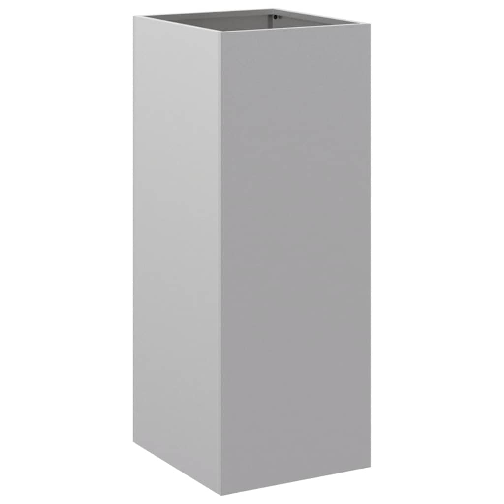 Vidaxx jardinière 32x29x75 cm acier galvanisé couleur argent