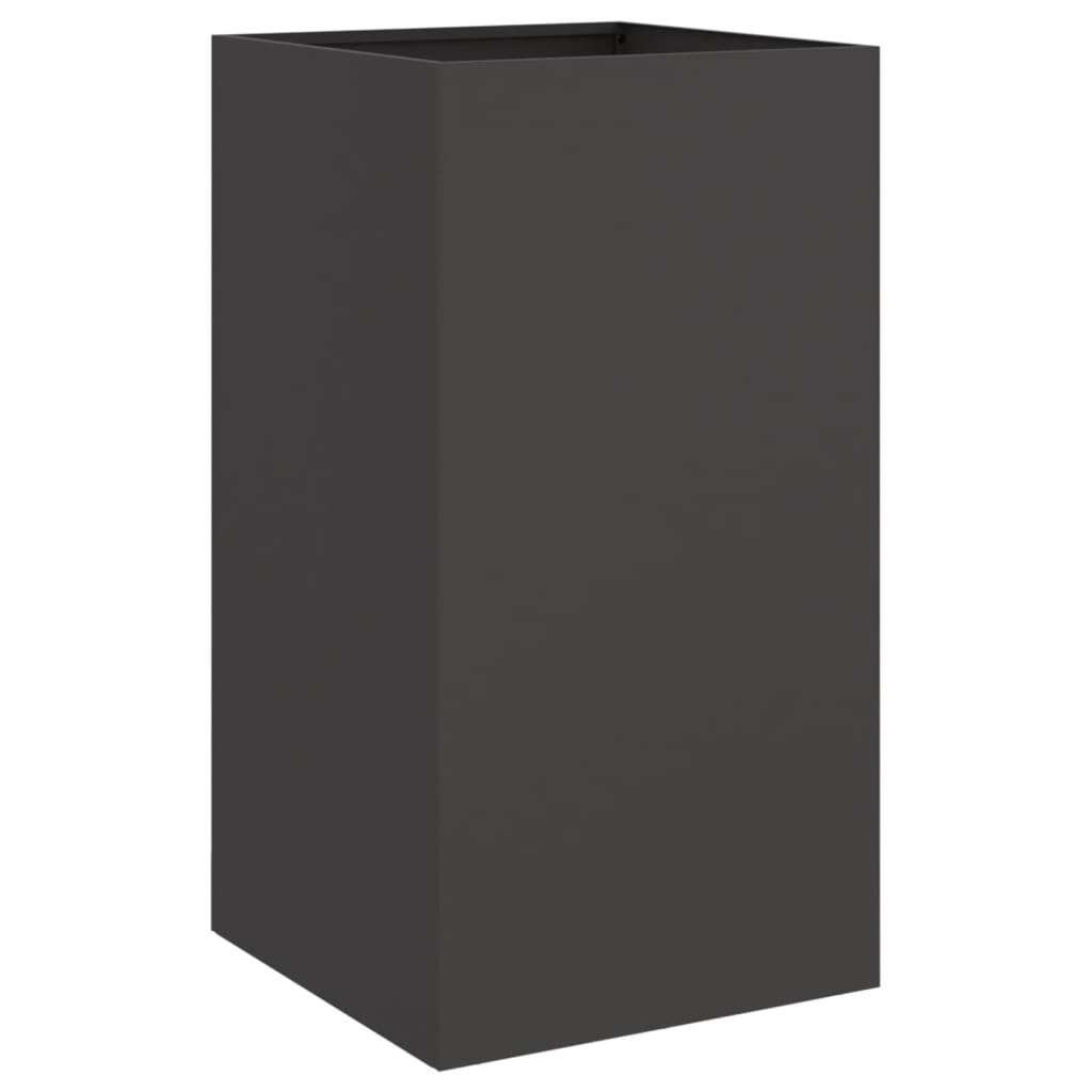Vidaxx jardinière 42x38x75 cm acier noir
