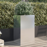 Vidaxx jardinière 42x38x75 cm acier inoxydable argenté