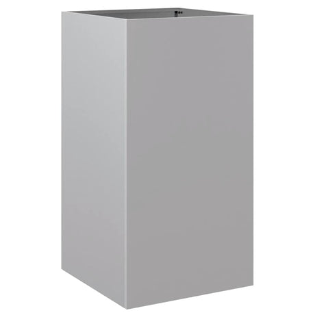 Vidaxx jardinière 42x38x75 cm acier galvanisé couleur argent